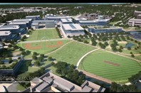 A view of Microsoft's rebuilt Redmond Campus