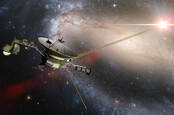 Voyager probe illustration