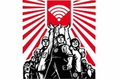 WiFi propaganda for the workers