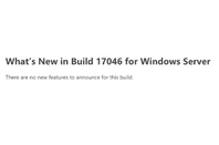 Build 17046 for Windows Server