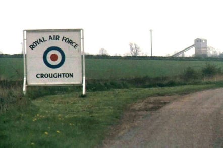 RAF Croughton sign. By Duane Park; public domain