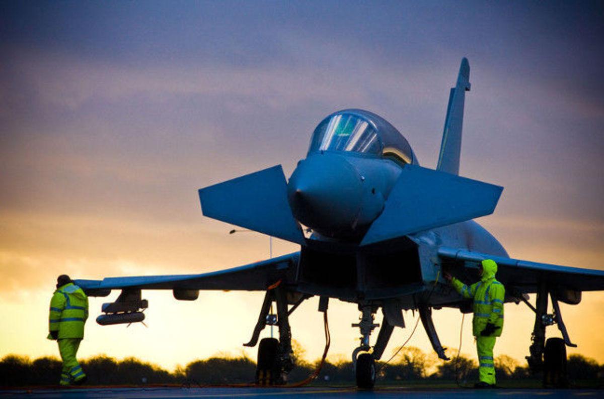 UK.gov: Psst. Belgium. Buy these Typhoon fighter jets from ...