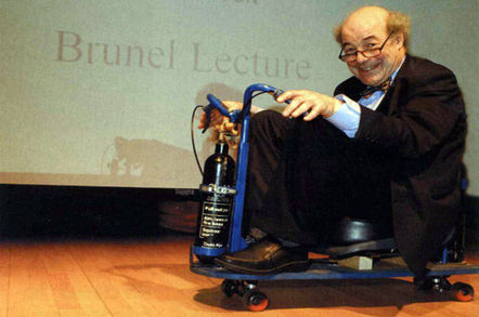Professor Heinz Wolff. Pic: Brunel University