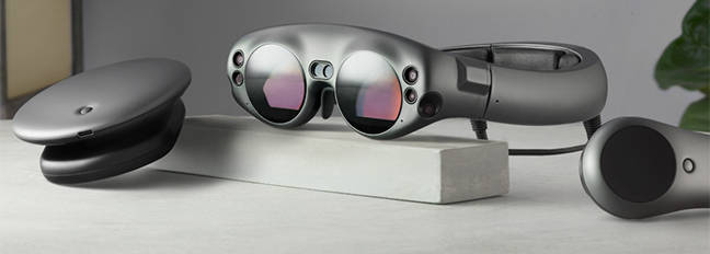 The Magic Leap goggles