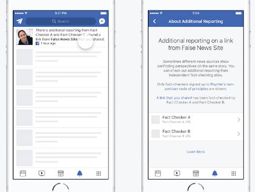 Facebook fixing fake-news flagging