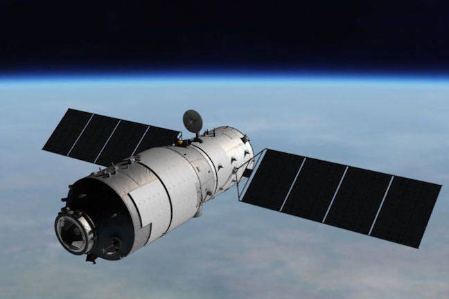 China's Tiangong-1 space station 'will crash into Earth over Easter' China's Tiangong-1 space station 'will crash into Earth over Easter'