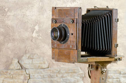 An old camera