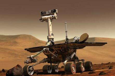 Rover Opportunity of NASA on Mars (photo: NASA)