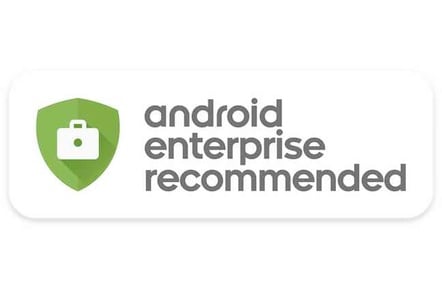 Android enterprise recommended logo