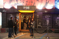 berlin nightclub bouncer won&#39;t let someone in - not on the list
