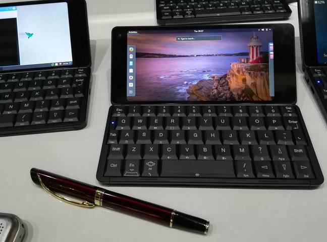 The Gemini PDA: Linux and a keyboard on a mobile