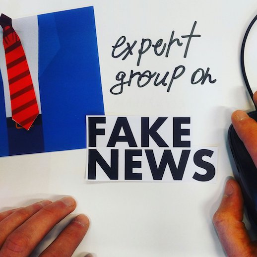 European Commission graphic - Fake News Working Group