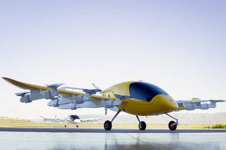 Kitty Hawk's Cora electric air taxi