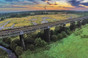 Bennerley viaduct from drone photo Sustrans
