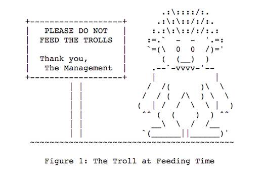 ASCII Art Troll RFC 8140