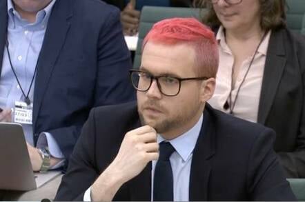 Chris Wylie gives evidence to MPs