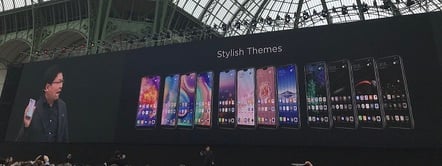 Huawei's Richard Yu speaks about the P20 at event in Paris
