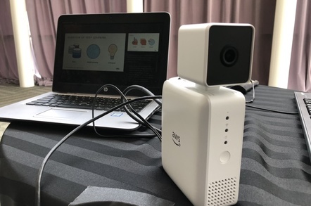 AWS DeepLens camera