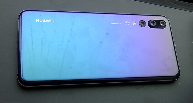 Huawei P20 Pro in the flesh