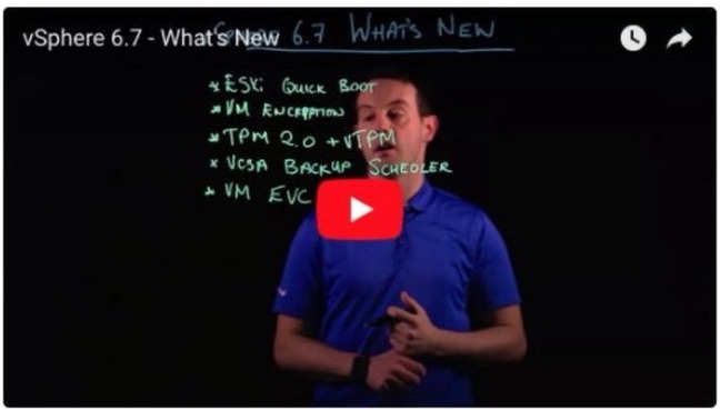 new features of vsphere 6.7
