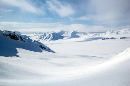 Frozen wasteland