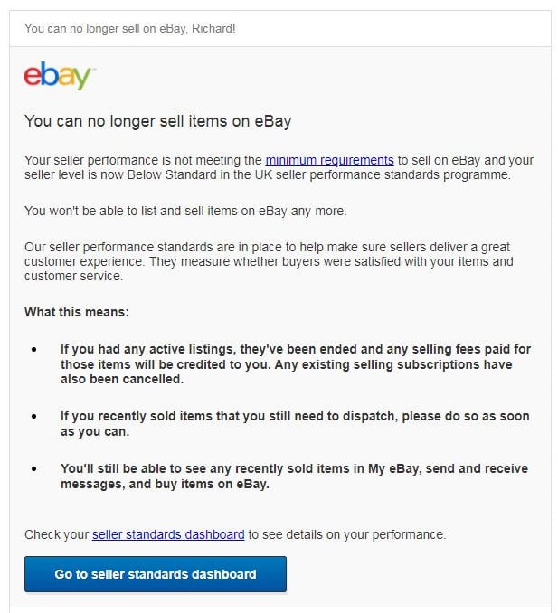 Ebay's response to Richard Stebbings of Panzer Cases