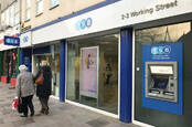 TSB bank on a main street in the UK