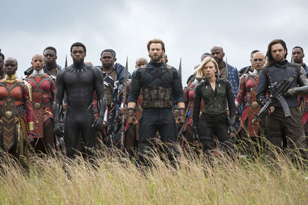 Marvel's Avengers:Infinity War still shot