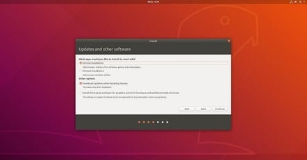 Ubuntu 1804 minimal