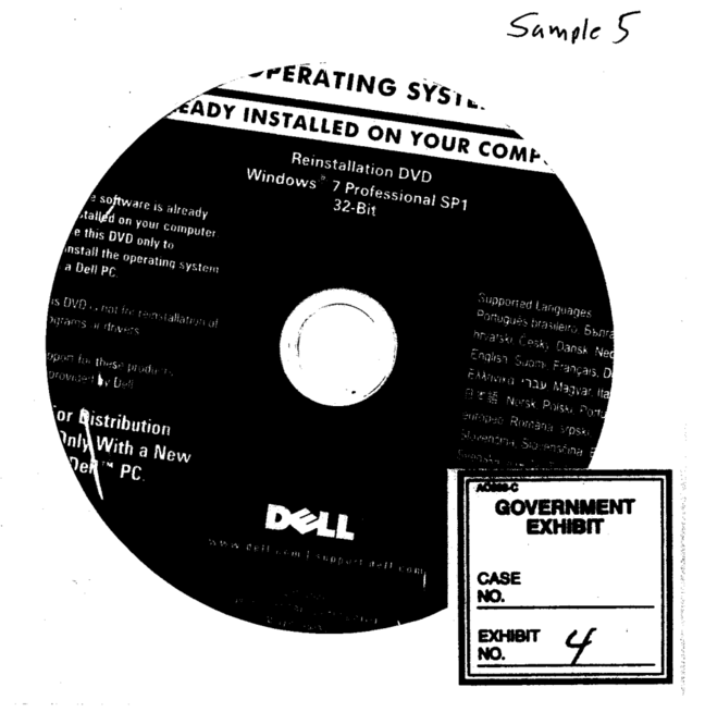Scan of the CDs Lundgren had pressed Scan of the CDs Lundgren had pressed