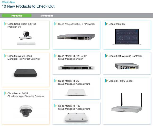 Cisco Start new products