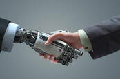 robot handshake