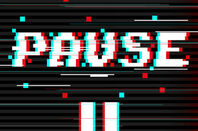 Glitch 8bit PAUSE