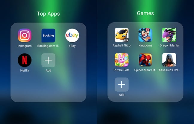 Honor 10 home screen folder Honor 10 home screen folder