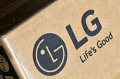 LG logo on box