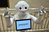 Pepper robot, Shutterstock