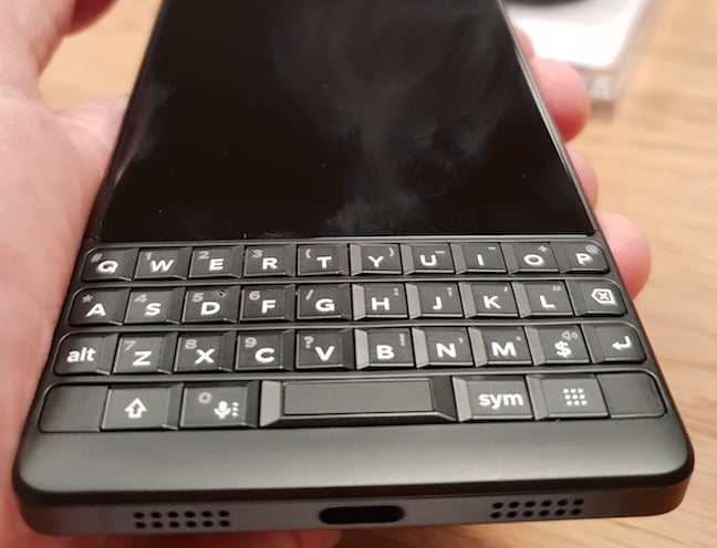 Blackberry Key2 Black Keyboard
