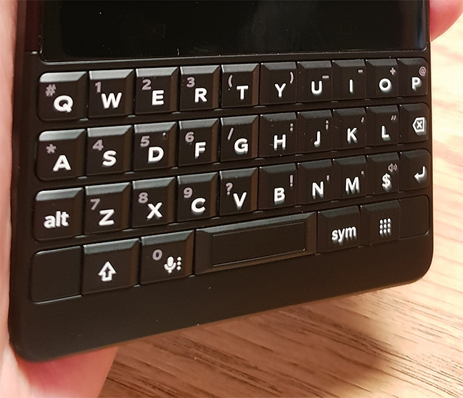 Blackberry Key2 Black Keyboard