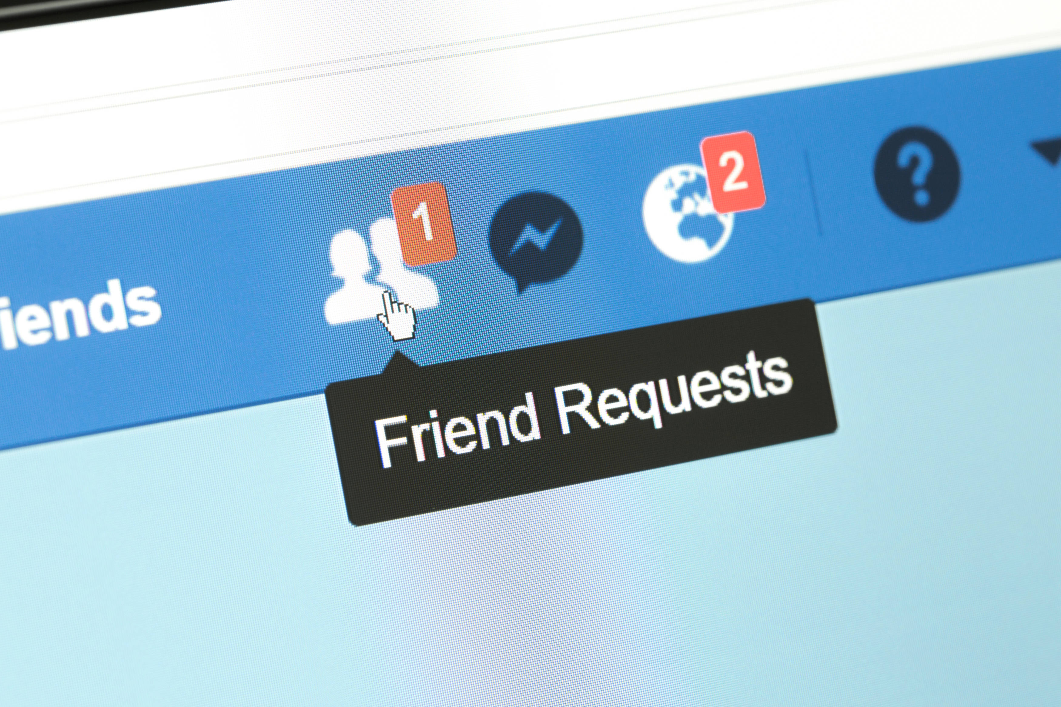 Unable to friend request