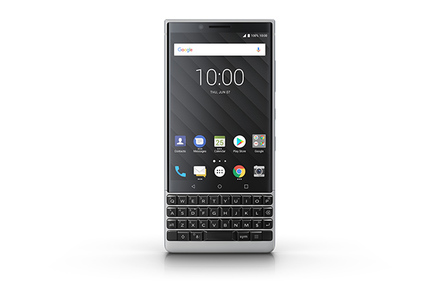 BlackBerry Key2 (official) photo - silver