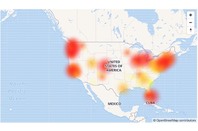 Downdetector.com outage map