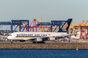 Sydney, Australia - Singapore Airlines Airbus A380 aircraft at Sydney Airport.  
