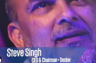 Docker CEO Steve Singh 