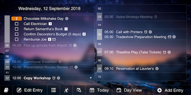 Gemini Agenda app