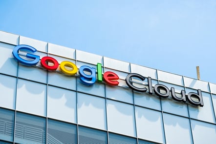 Google Cloud sign on HQ