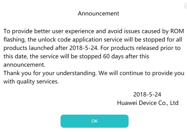 Huawei Tweet