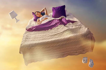 Dreaming in bed