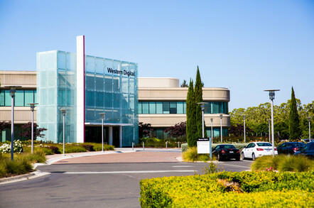 Milpitas, CA, USA: Western Digital Corporation office building. By Valeriya Zankovych/Shutterstock