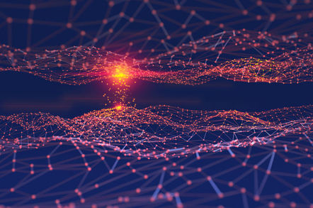 Distributed ledger tech - conceptual illustration