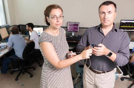 Milos Prvulovic and Alenka Zajic at Georgia Tech